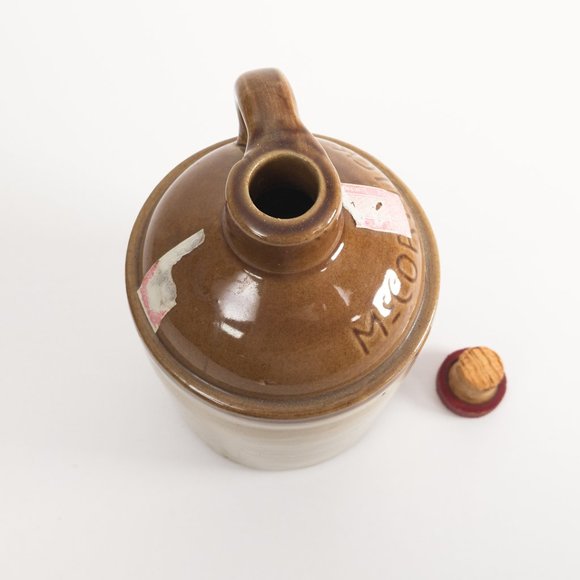 Vintage McCormick Platte Valley Corn Whiskey Earthenware Handle Jug Crock - Picture 8 of 9